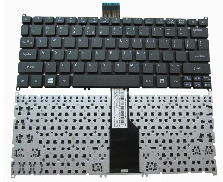 מקלדת Keyboard Laptop Acer Aspire S3 Ultrabook אייסר