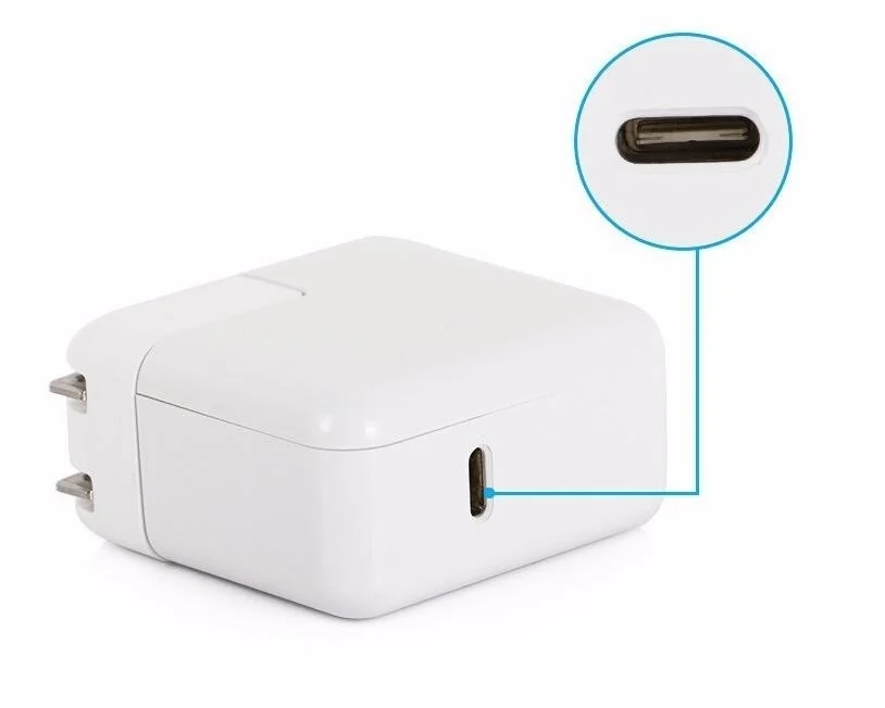 ראש מטען בלבד לנייד אפל מקבוק Apple 87W USB-C