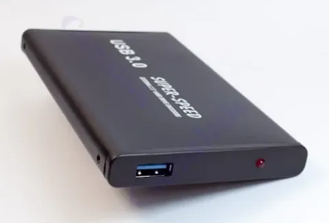 קופסא חיצונית לדיסק קשיח 2.5MM -USB-3