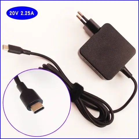 מטען מקורי למחשב נייד Type-C Lenovo 45W לנובו