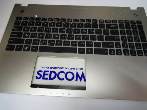 פאנל עליון מלא כולל מקלדת בעברית ASUS N56 אסוס