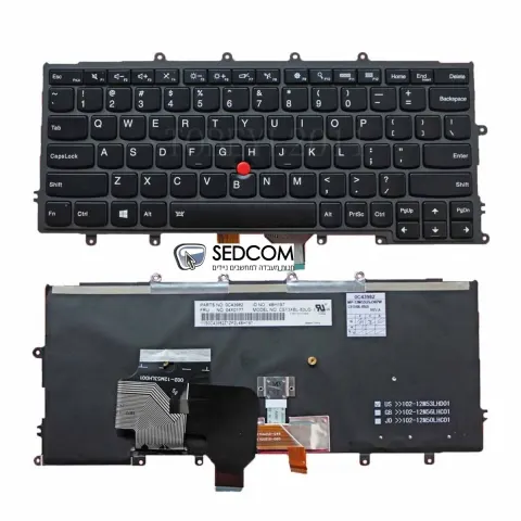 מקלדת למחשב נייד LENOVO X240 X240S X250 X240I