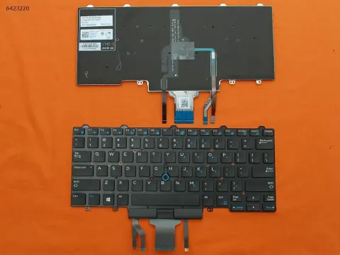 מקלדת למחשב נייד DELL E5450 E5470 E7480 E7450 עם תאורה דל
