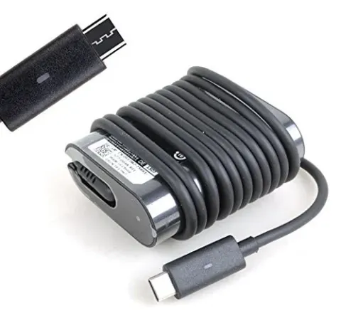 מטען מקורי למחשב נייד Type-C DELL 20V 2.25A 5V 2A דל