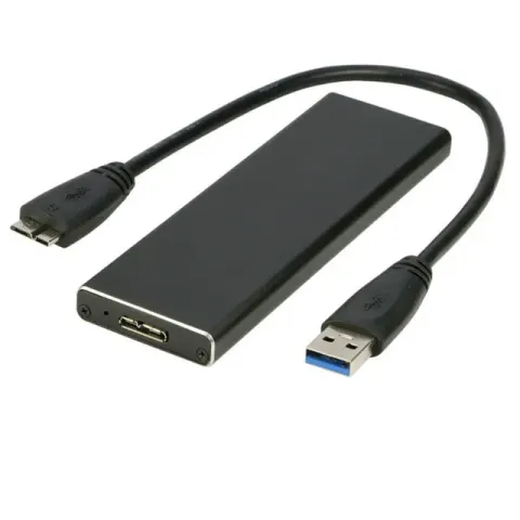 קופסא חיצונית לדיסק MAC 2010/2011 עם חיבור כבל USB 3.0