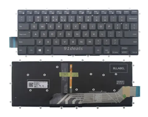 מקלדת למחשב נייד Dell Inspiron 13 5568 7569 7579 דל