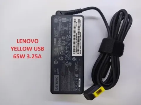 מטען מקורי למחשב נייד Lenovo ThinkPad E531, E540, E550, E550c, E555, E560, E565, E570, E575 65W לנובו
