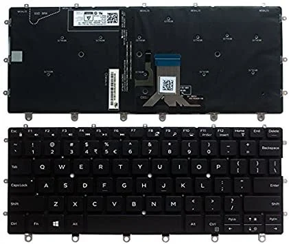 מקלדת למחשב נייד Dell Xps 13-9365 דל