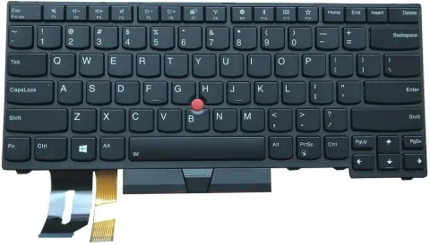 מקלדת למחשב נייד LENOVO THINKPAD E480 E485 L480 T480s E490 E495 T490 L490 לנובו