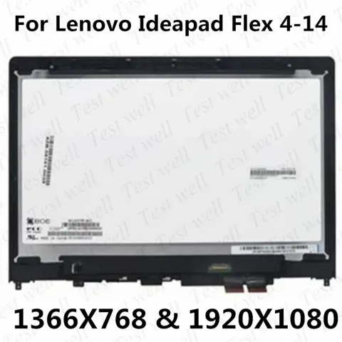 מסך טאץ קומפלט למחשב נייד LENOVO FLEX 4 14 לנובו