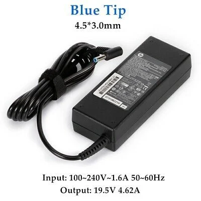 מטען מקורי למחשב נייד HP BLUE 4.5*3.0 90W אייג' פי