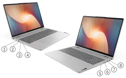 מחשב נייד LENOVO IdeaPad Flex 5 16IAU7 מסך מגע לנובו