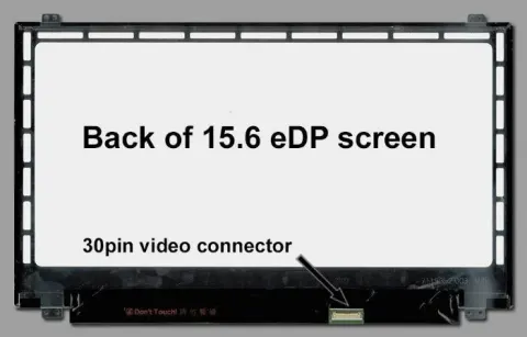 החלפת מסך למחשב נייד טושיבה toshiba satellite s50-b-114X SLIM SCREEN