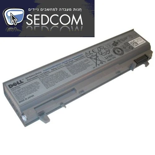 סוללה מקורית למחשב נייד DELL LATITUDE E6400 E6500 דל