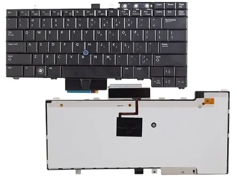 מקלדת למחשב נייד Dell E4300 with point stick Backlit דל