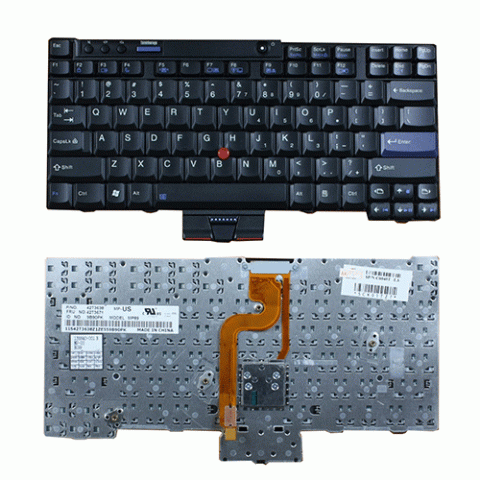 מקלדת למחשב נייד LENOVO X200 BLACK לנובו