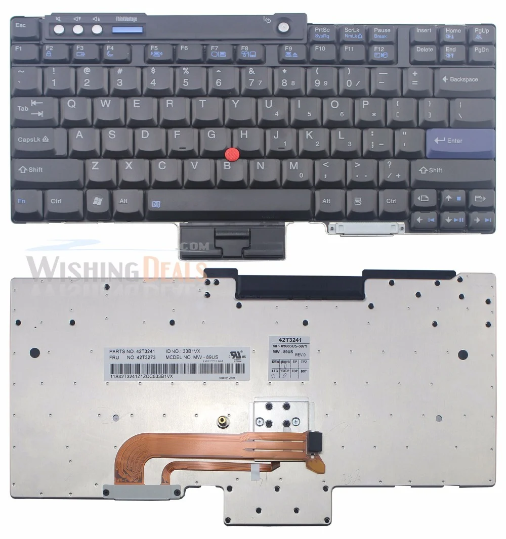מקלדת למחשב נייד IBM THINKPAD R60 יבמ