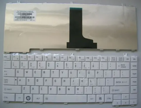 מקלדת למחשב נייד TOSHIBA L600 C600 טושיבה