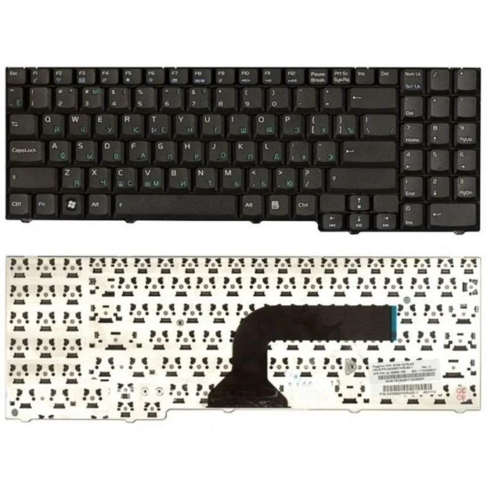 מקלדת למחשב נייד ASUS M70 M70L M50 X71 G50VT אסוס