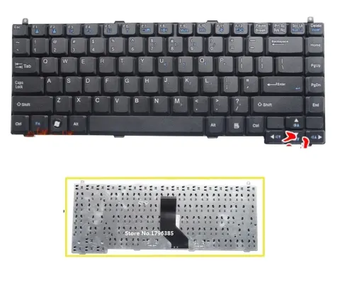 מקלדת לנייד LG R410 אל ג'י
